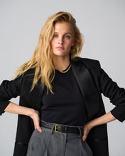 Load image into Gallery viewer, The 90s T-Shirt in Black Cotton