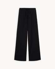 Load image into Gallery viewer, Lou Black Cotton Voile Pants