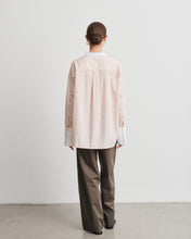 Load image into Gallery viewer, Bianca Yellow Striped Cotton Poplin Shirt