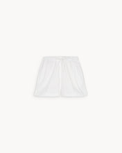 Load image into Gallery viewer, Alex White Cotton Poplin Shorts