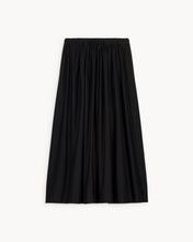 Load image into Gallery viewer, Leandra Black Cotton Voile Skirt
