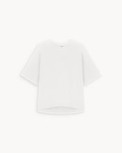 Load image into Gallery viewer, The Oversize T-shirt in White Cotton