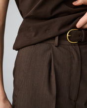 Charger l'image dans la galerie, T-Shirt Le 90’s en coton marron