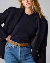 Load image into Gallery viewer, The 90s T-Shirt in Navy Blue Cotton