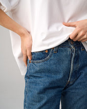 Load image into Gallery viewer, The Oversize T-shirt in White Cotton