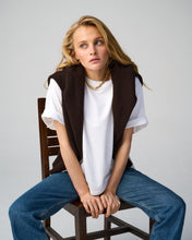 Load image into Gallery viewer, The Oversize T-shirt in White Cotton