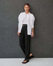 Charger l'image dans la galerie, Chemise oversize en popeline de coton blanche
