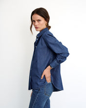 Charger l'image dans la galerie, Chemise en chambray de coton denim Esther