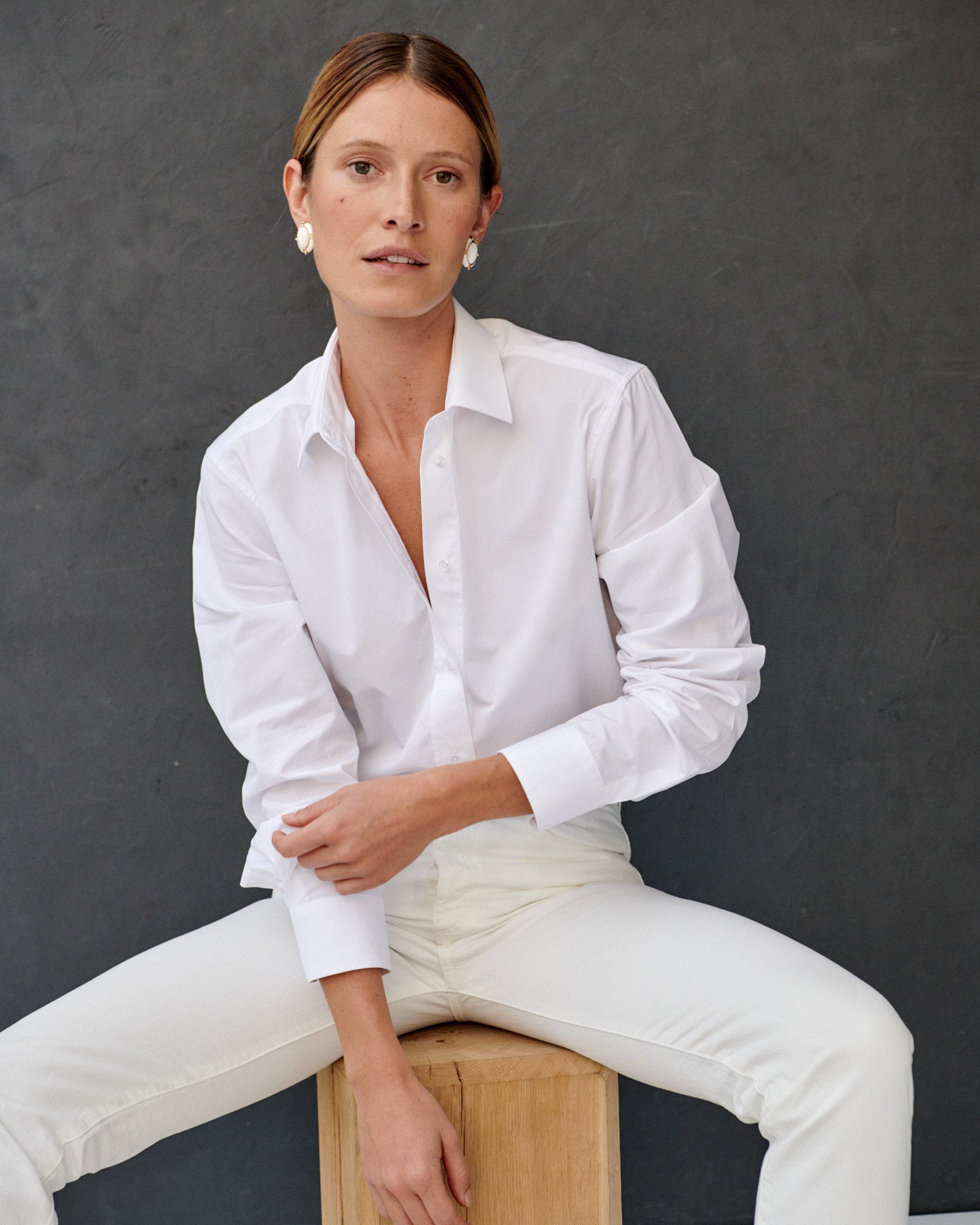 Shirt Chemise Blanche Femme Ample Chemise Ample Blanche Chemisier