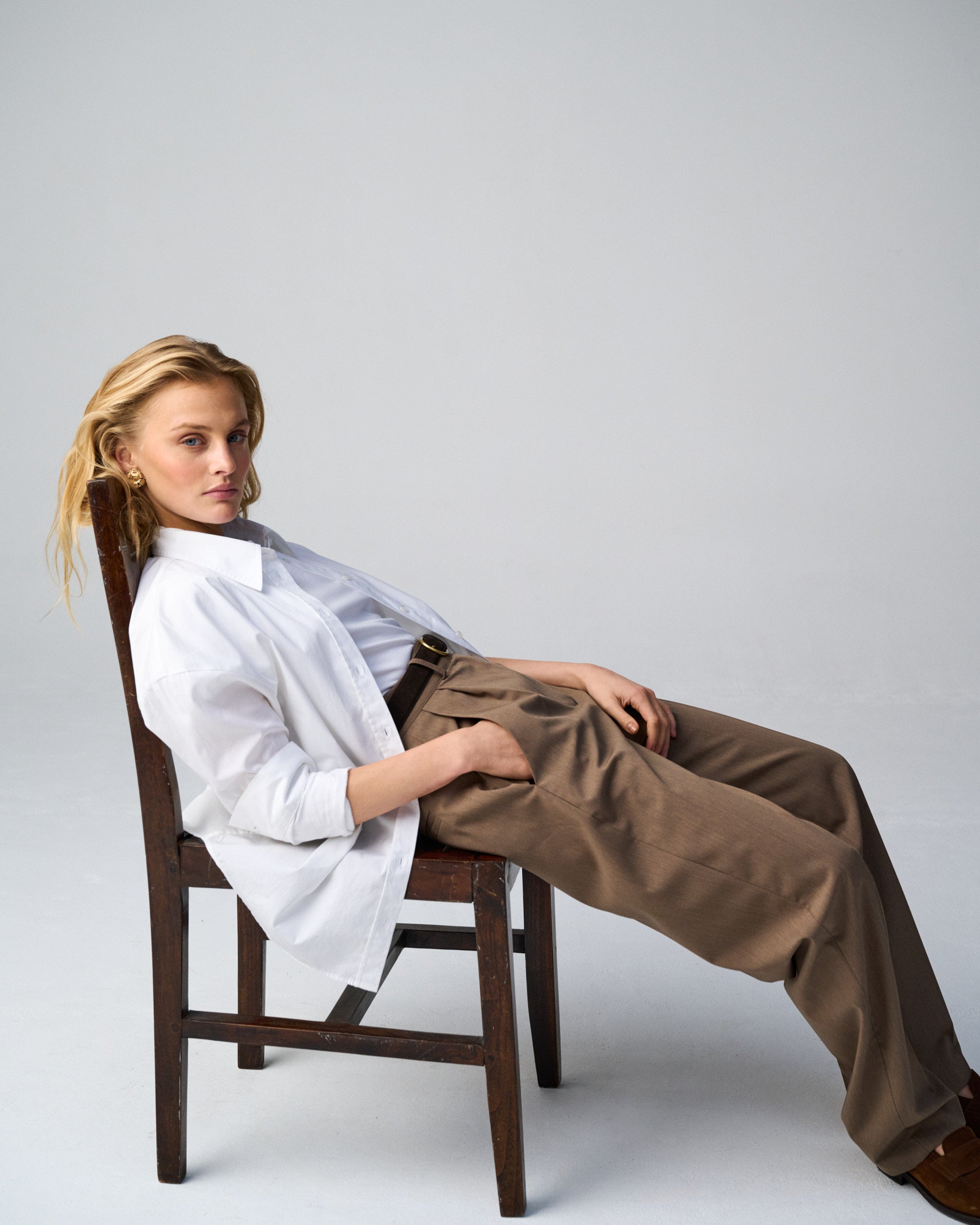 The 90s T-Shirt in White Cotton