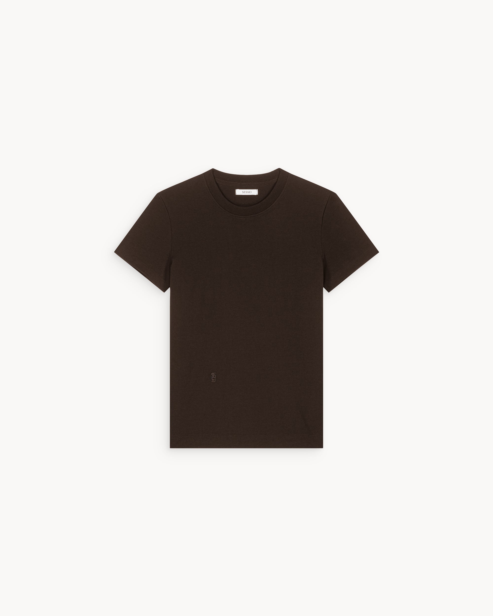  T-Shirt Le 90’s en coton marron