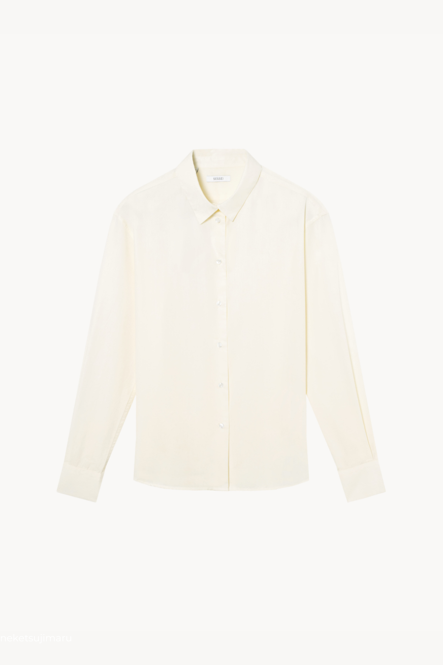 Chemise jaune pâle Esther