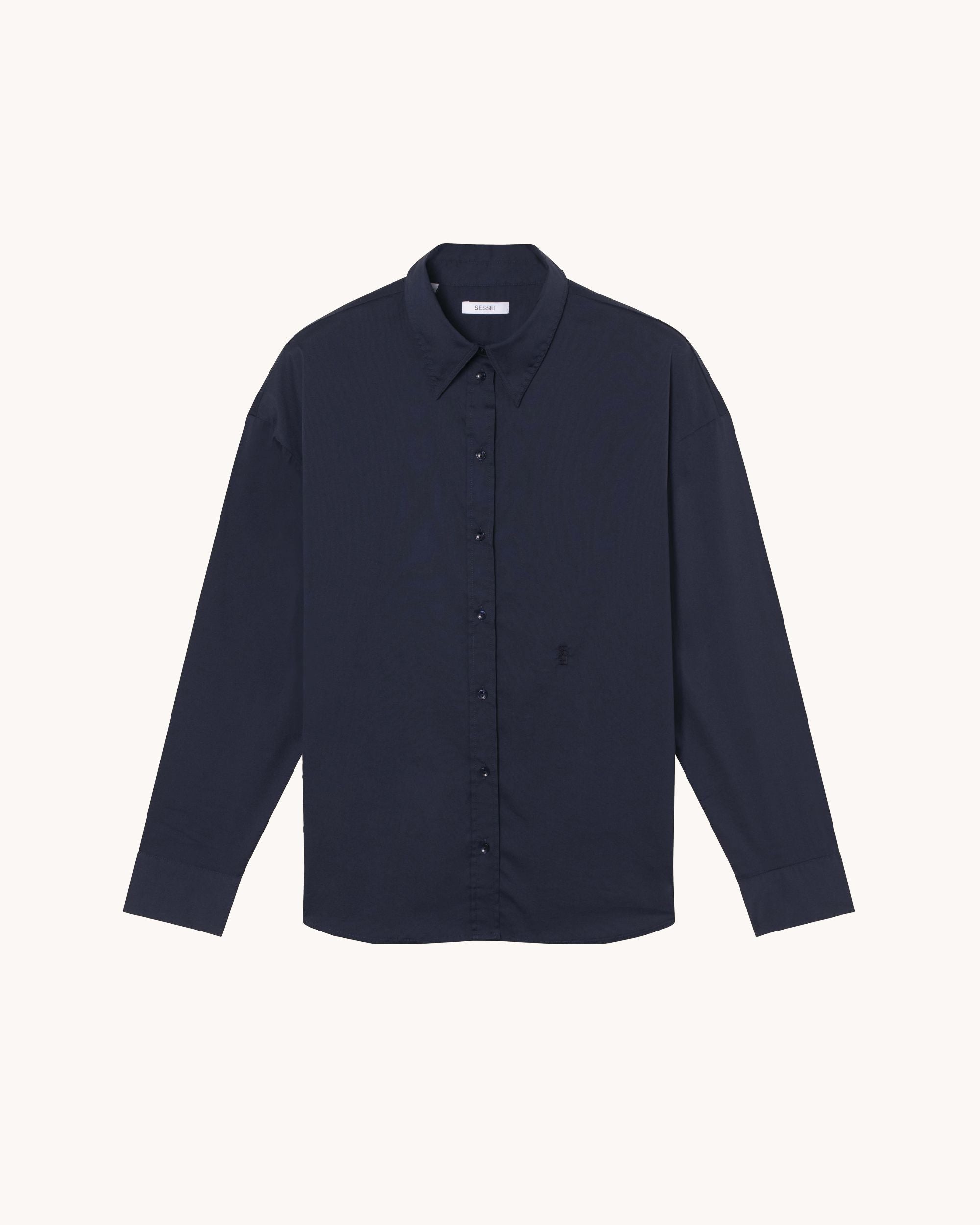 Chemise bleu marine Kaia