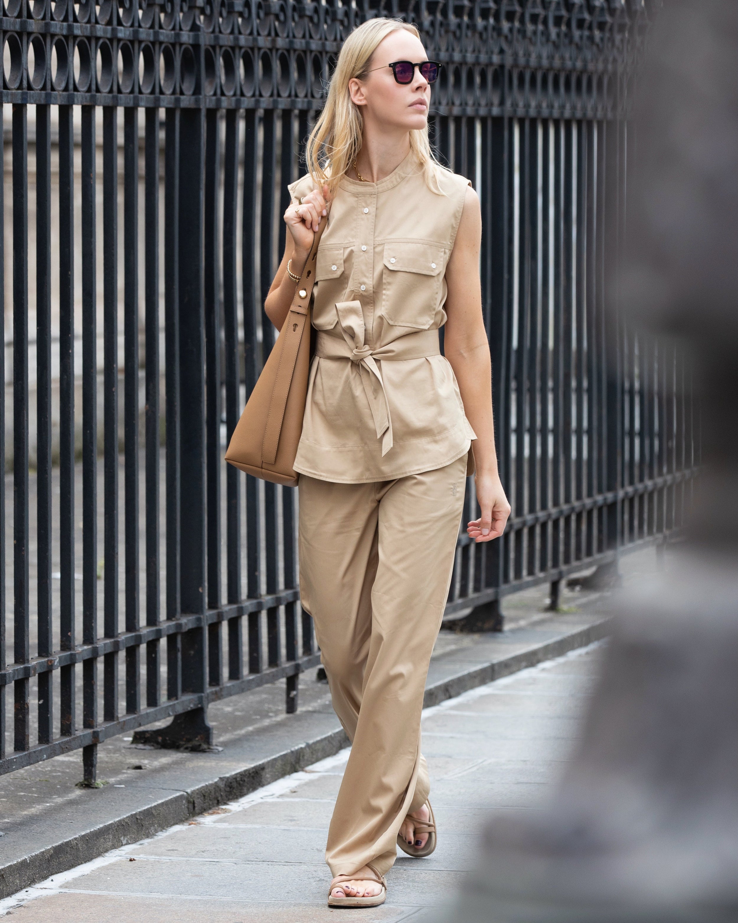 The Lenny x Mathilde Lacombe Sleeveless Shirt