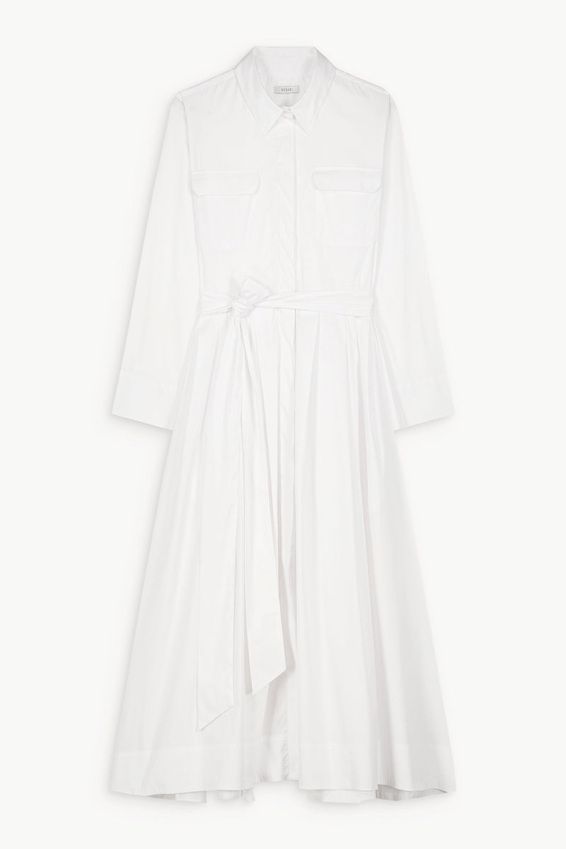 Robe chemise blanche Bessette