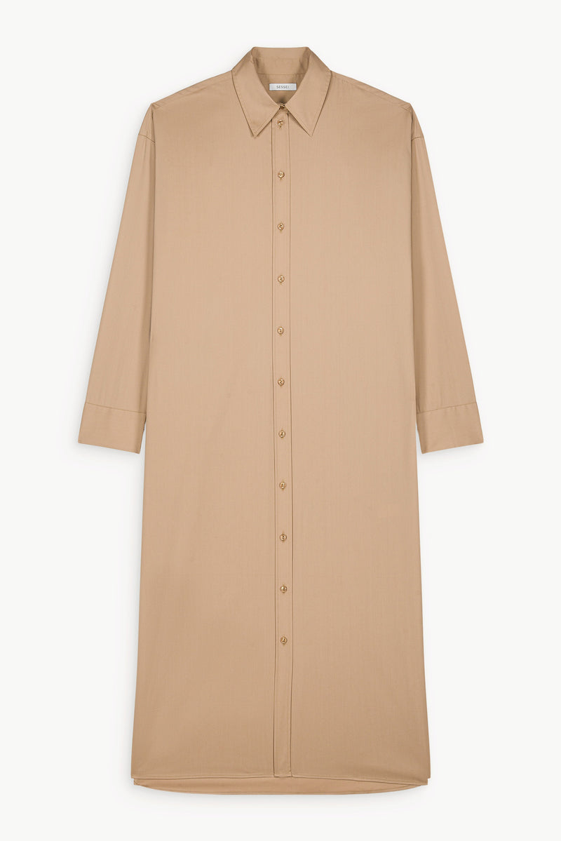 Robe chemise beige Kate