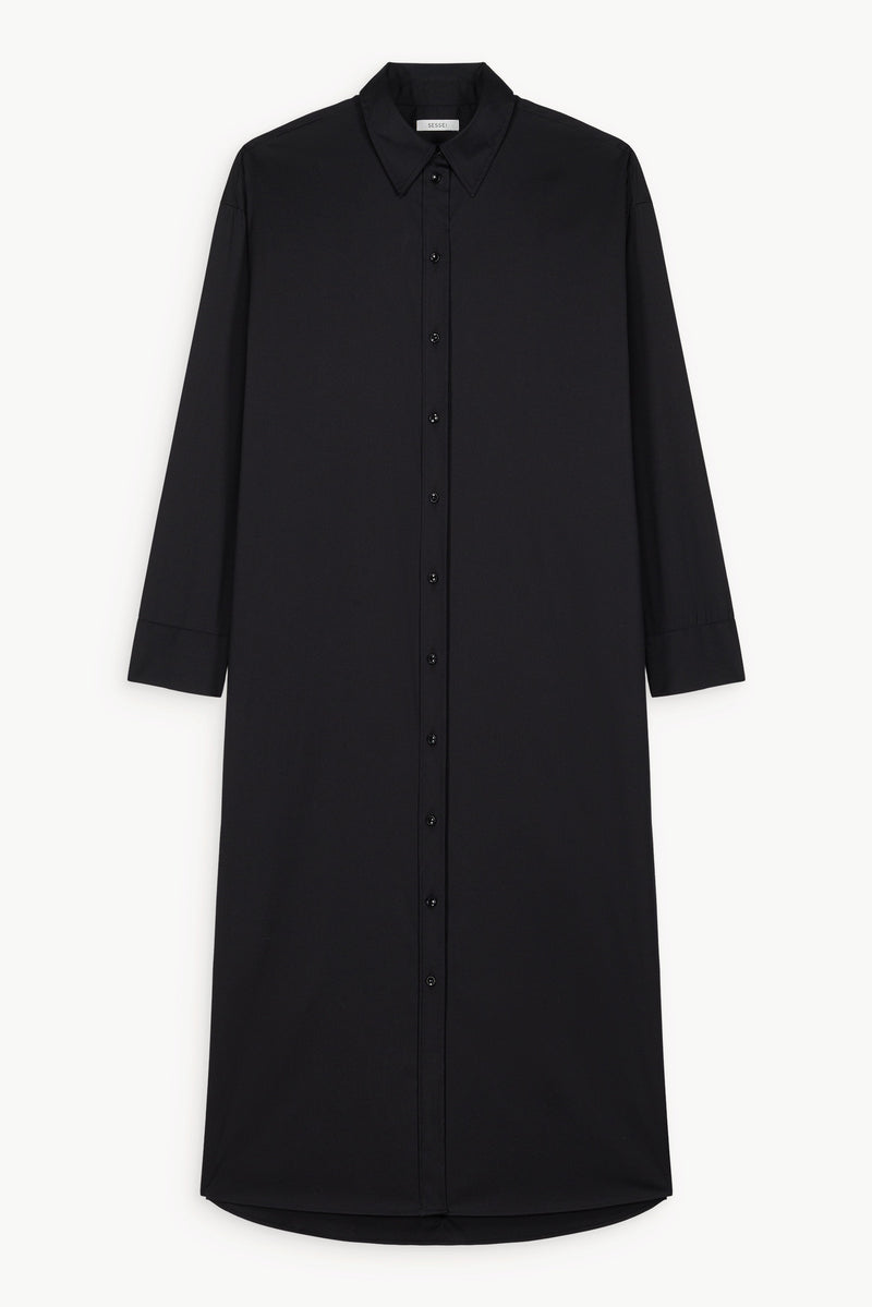 Robe chemise noire Kate