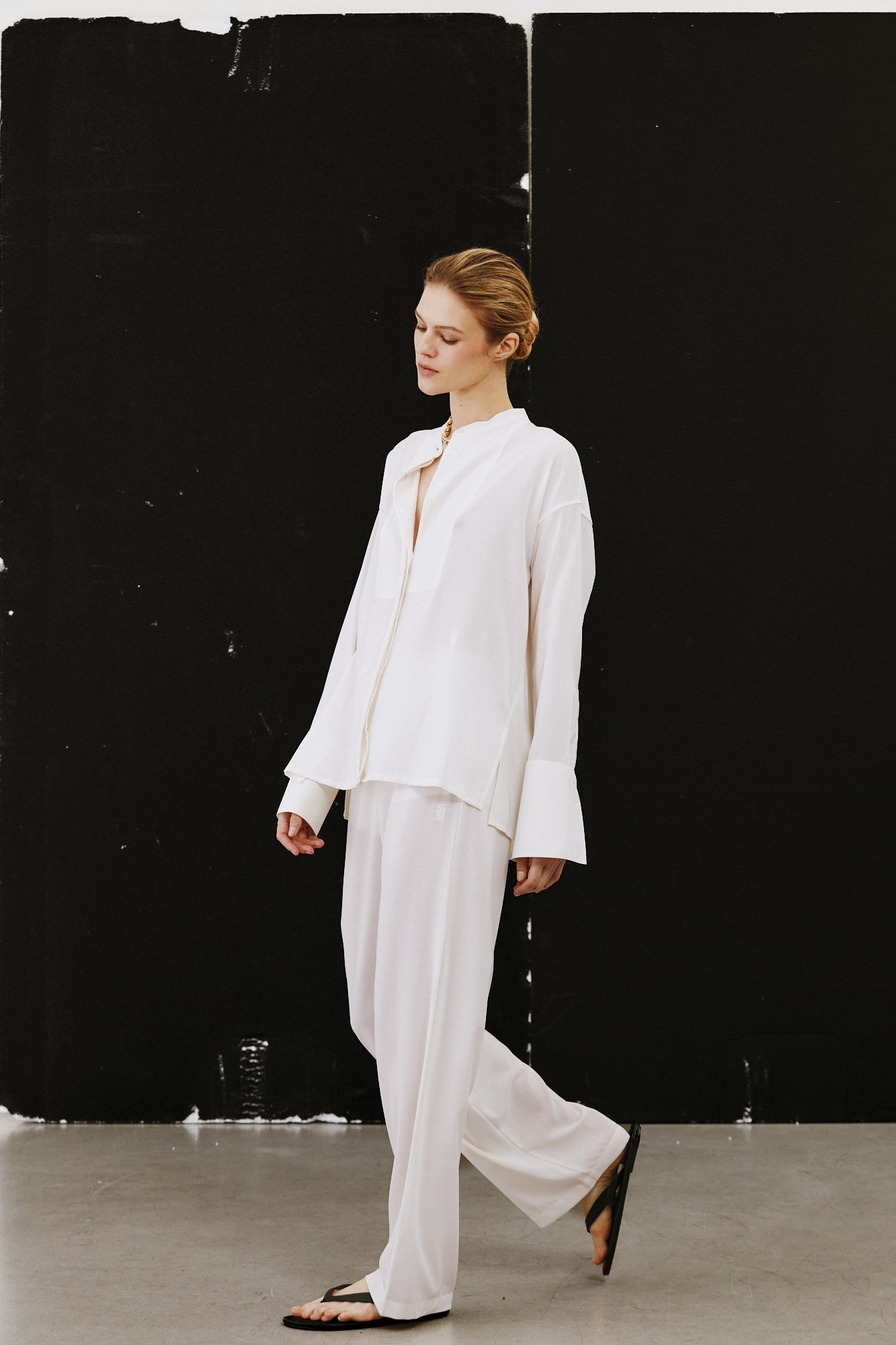 Bianca Ivory Shirt - SESSEI Atelier