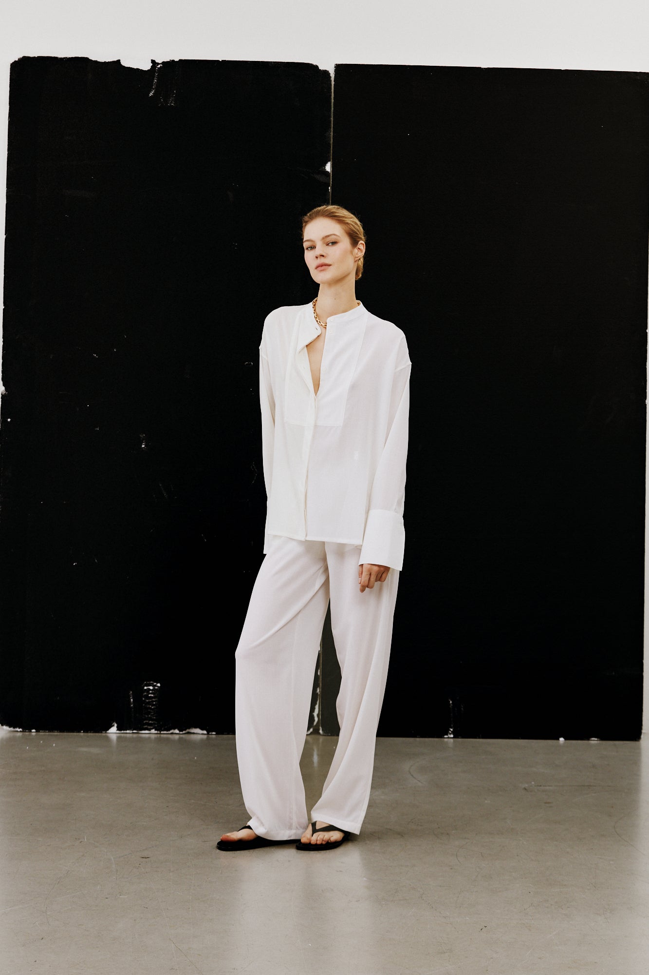 Lou Ivory Pants - SESSEI Atelier