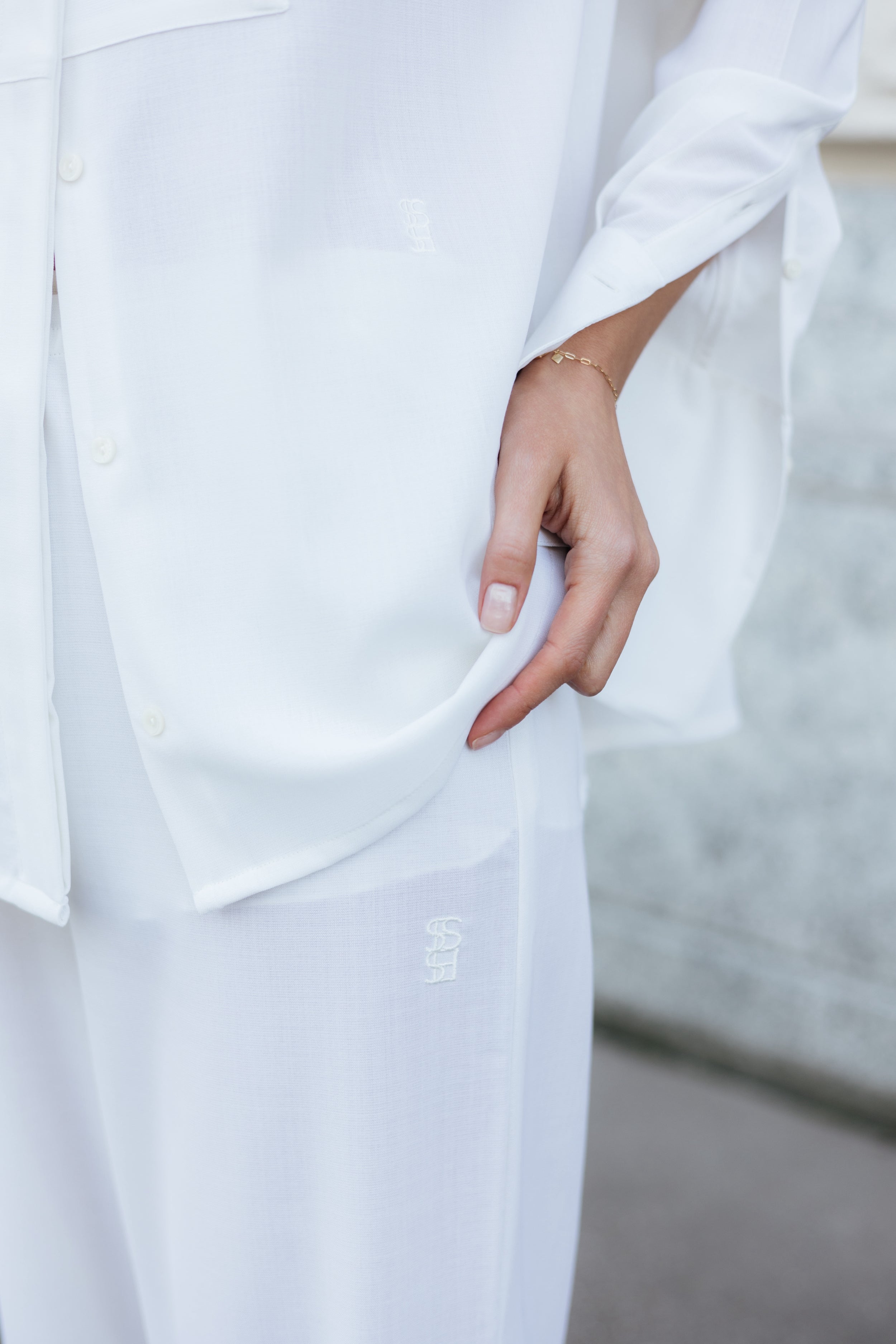 Pantalon Lou ivoire - SESSEI Atelier