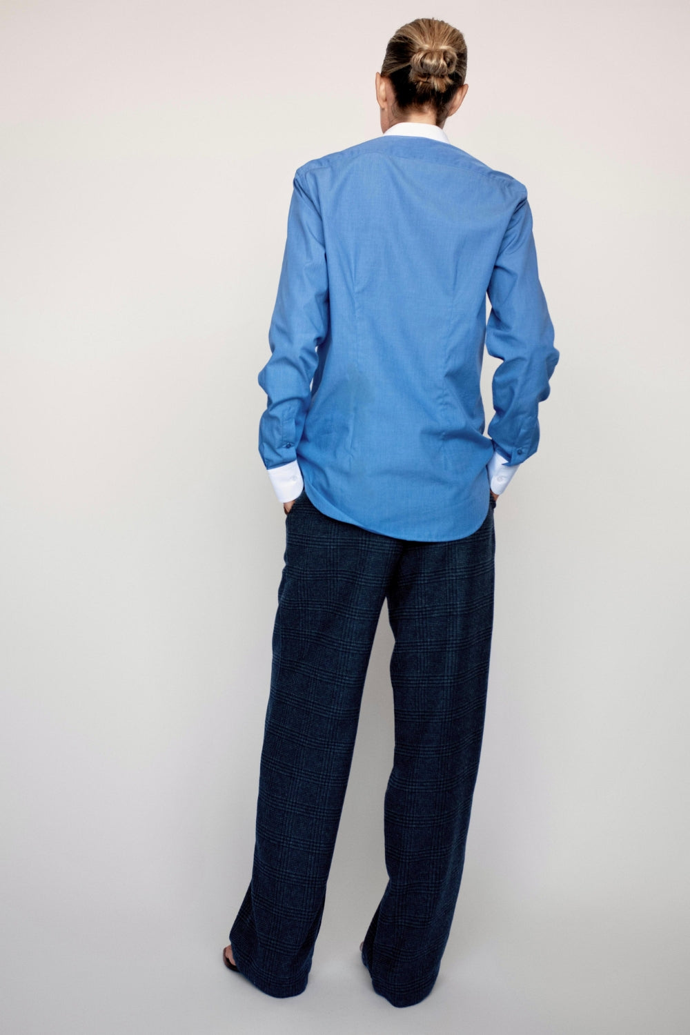 Chemise bleu profond Gabi
