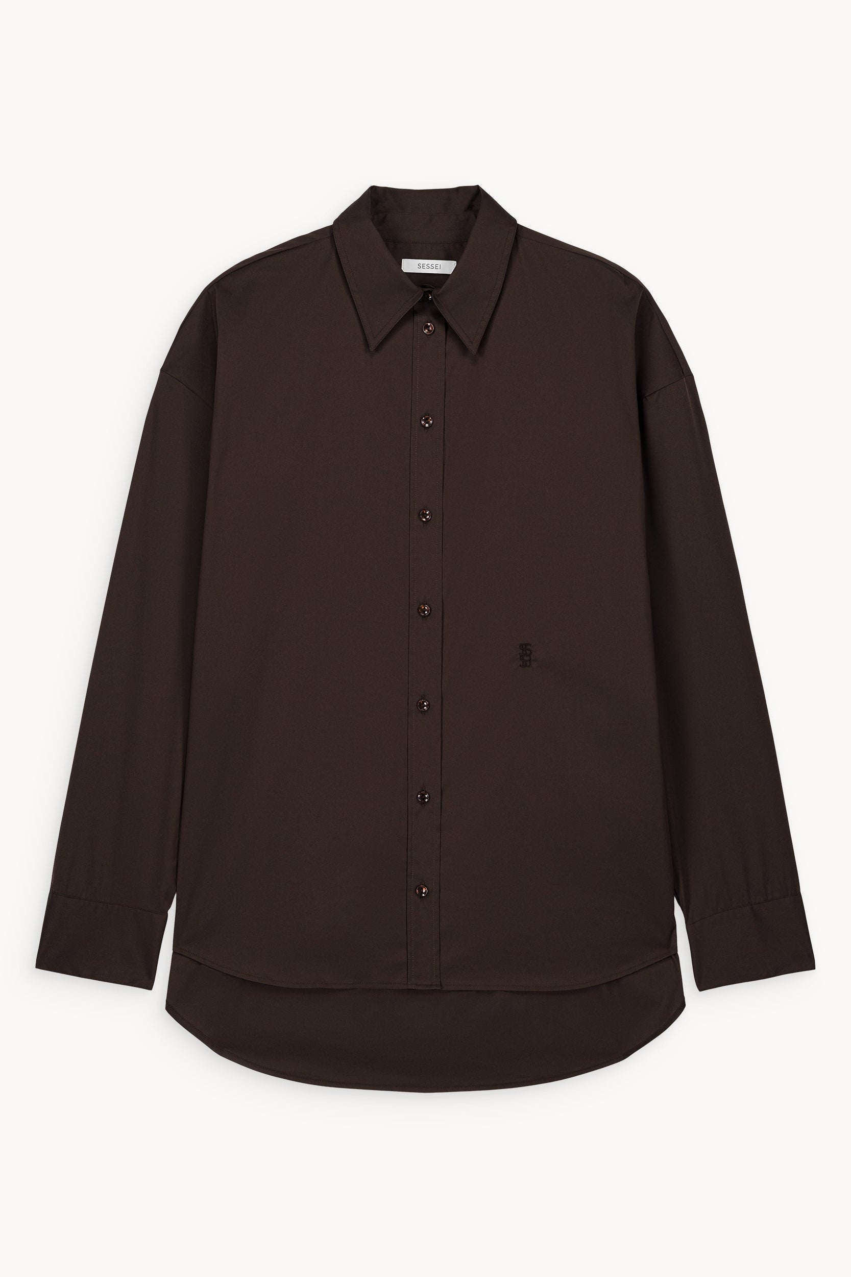 Chemise marron Kaia