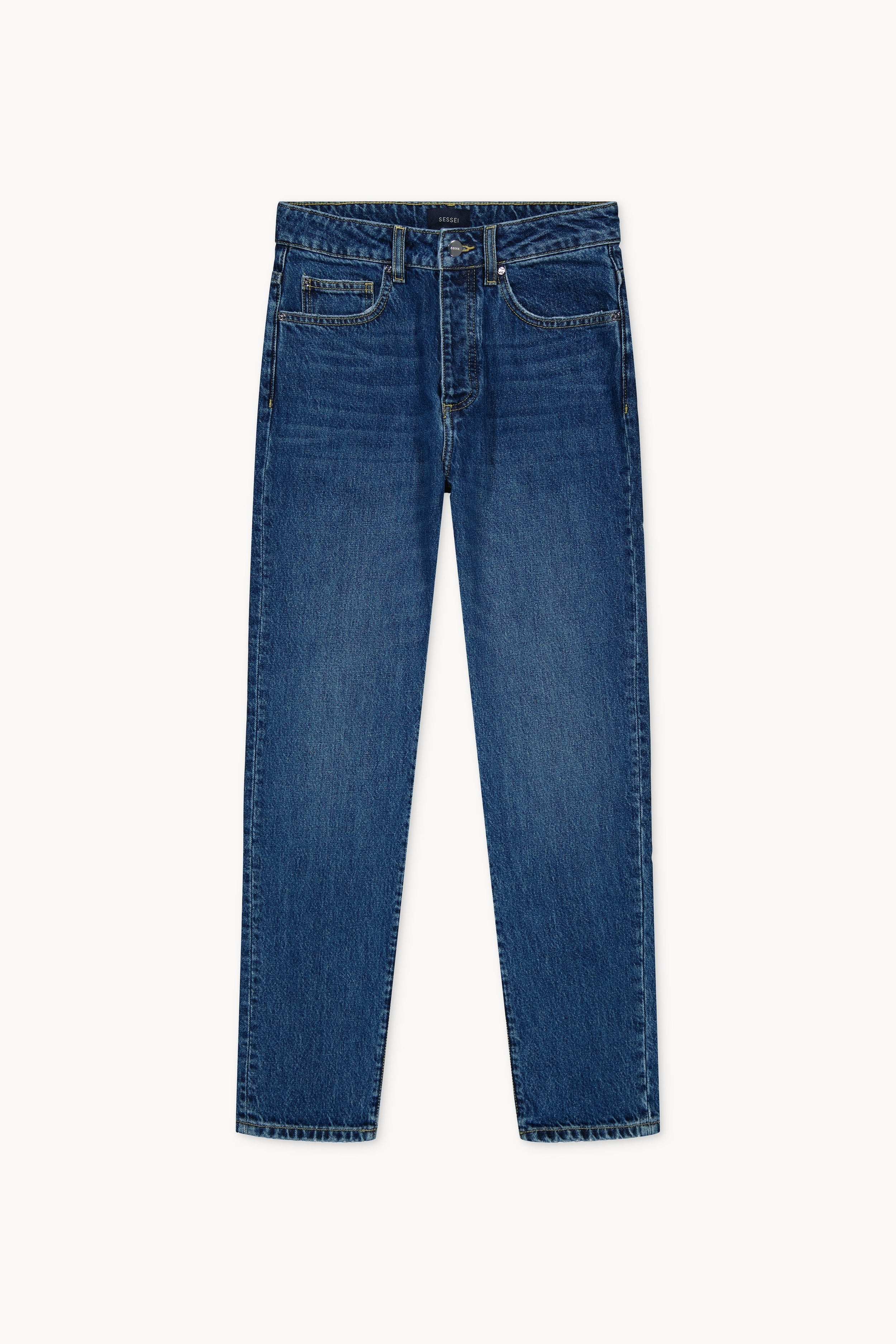Spencer Straight Cut Blue Jeans