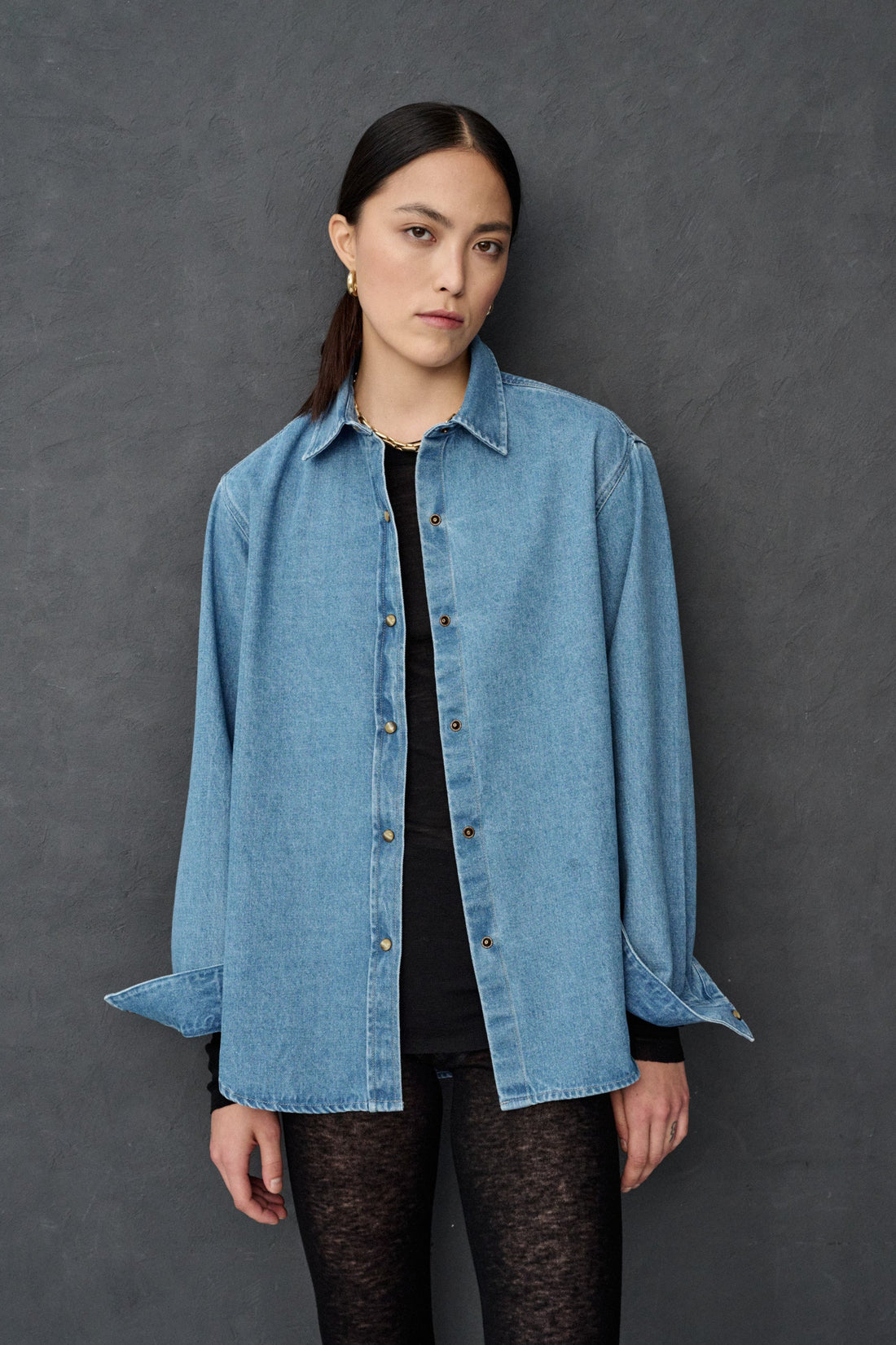 Surchemise Zoey - denim brut | SESSEI