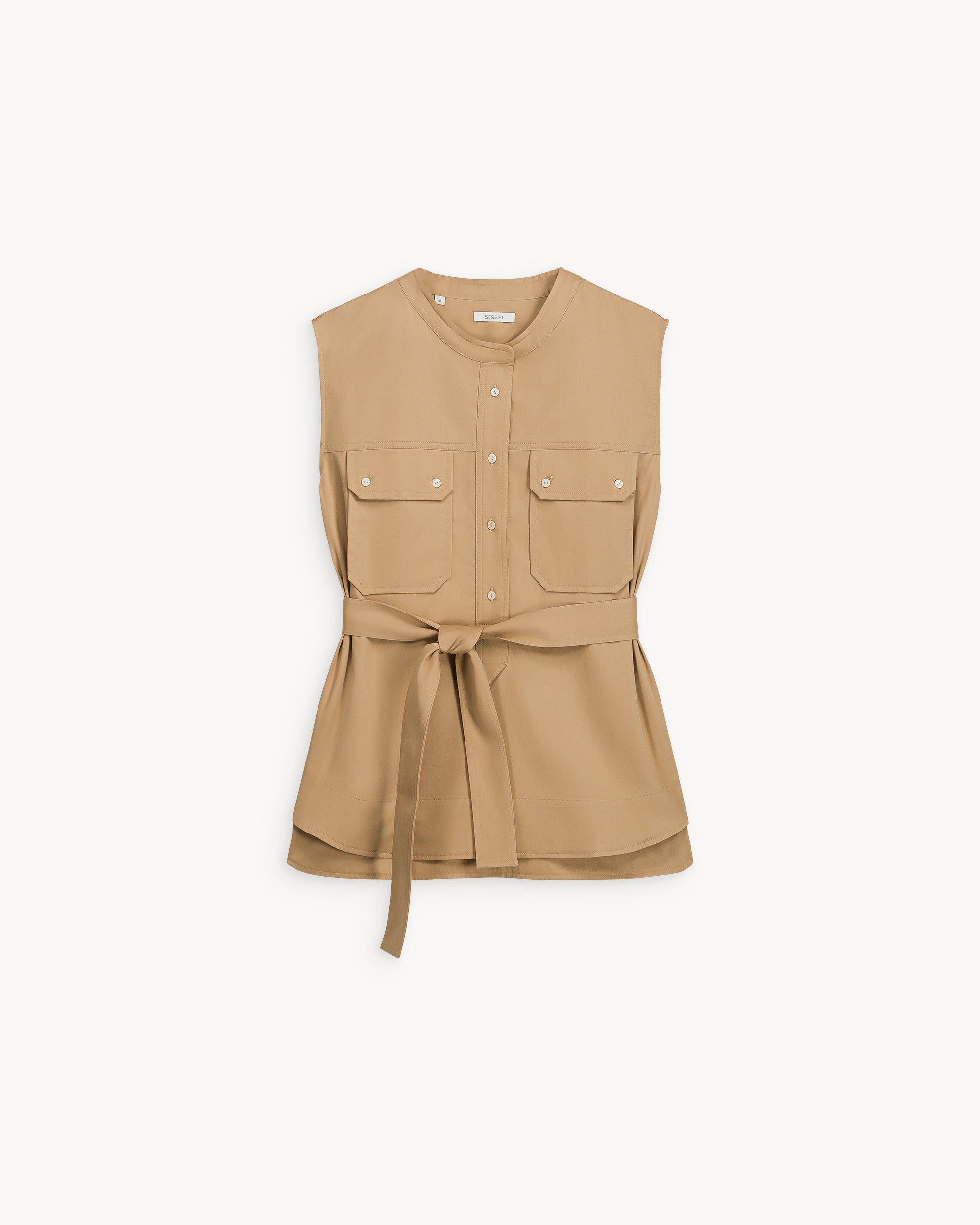 The Lenny x Mathilde Lacombe Sleeveless Shirt