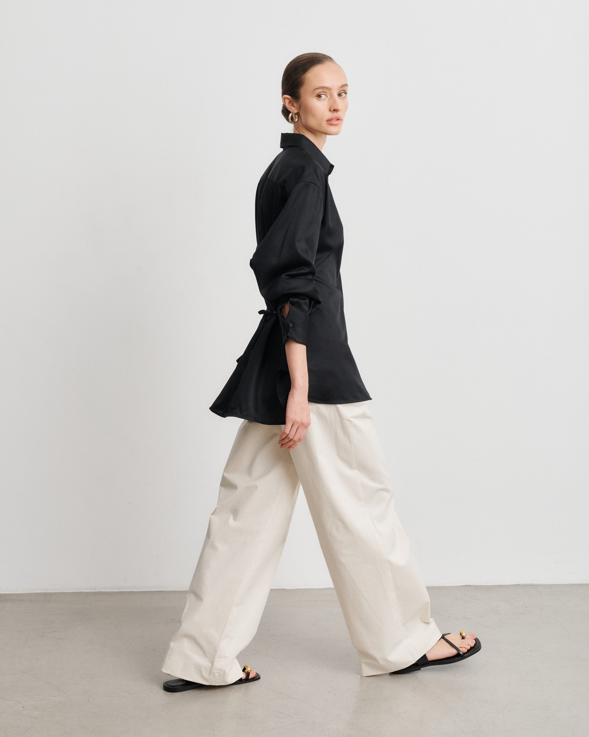 Chemise noire Jackie