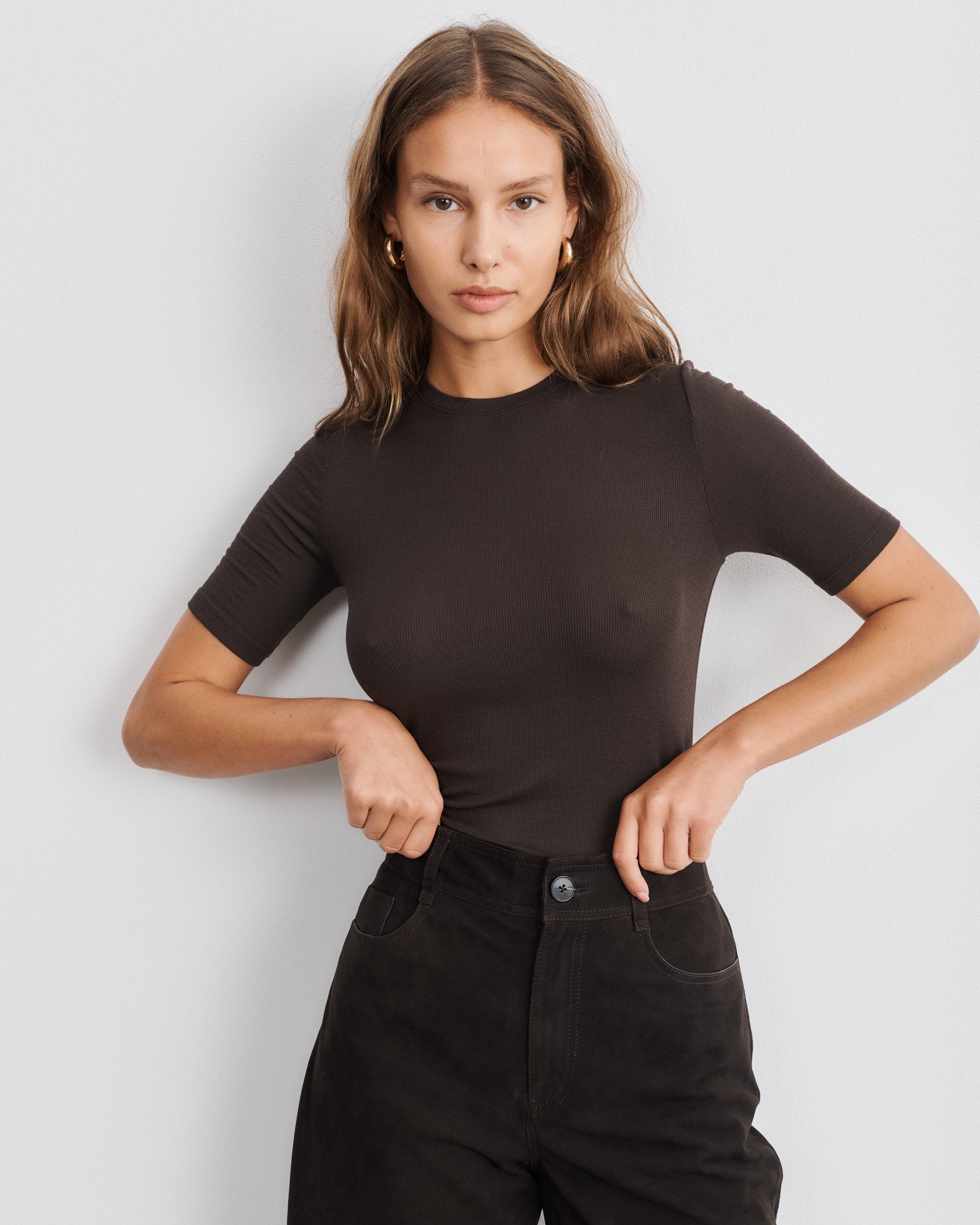 Brown Second Skin T-Shirt