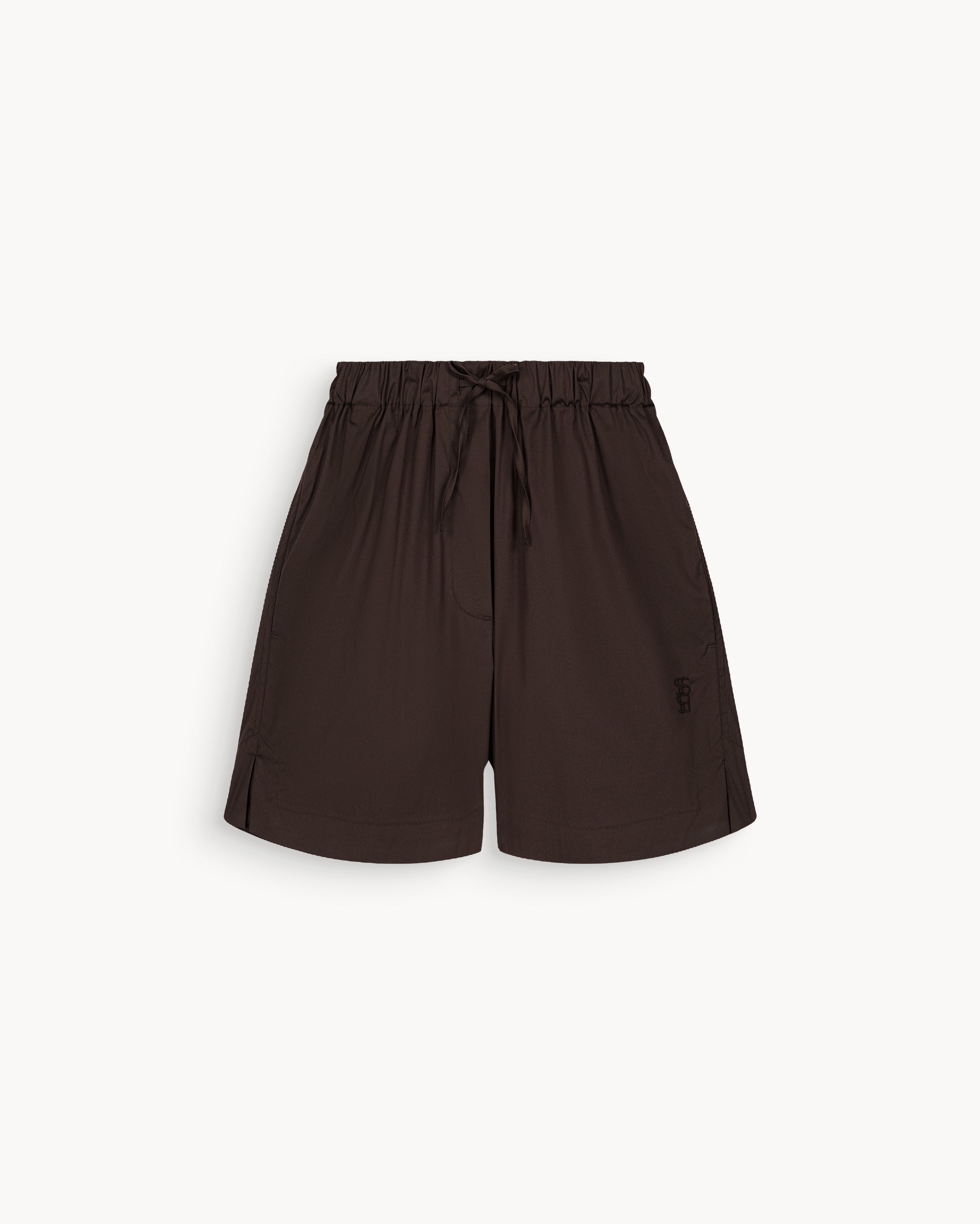 Alex Brown Cotton Poplin Shorts