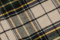 Yellow tartan cotton flannel
