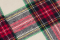 Red tartan cotton flannel