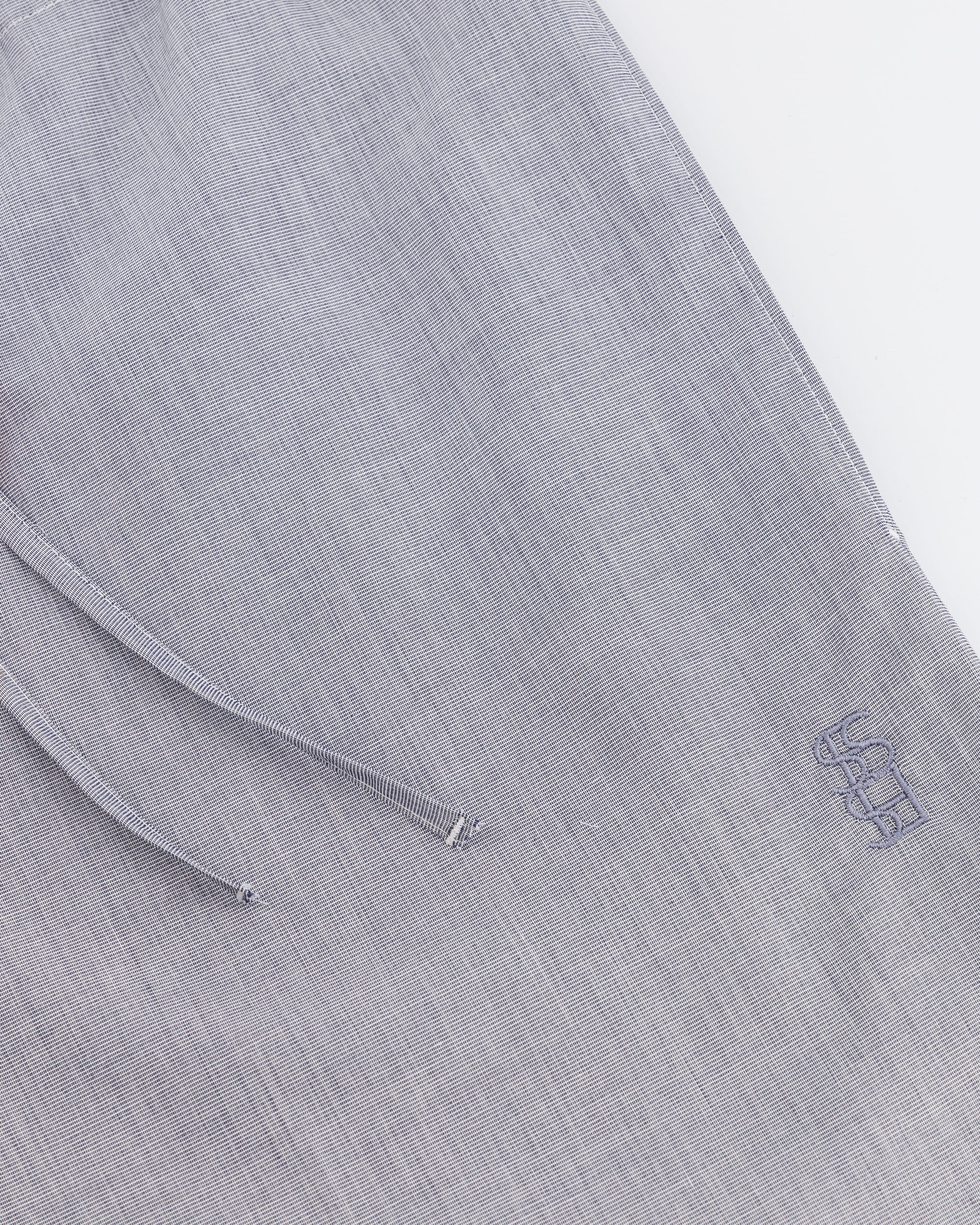Lou Gray Cotton Poplin Pants