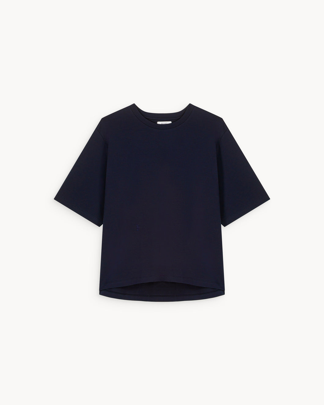 T-shirt L’Oversize en coton bleu marine