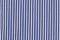 Navy striped cotton poplin