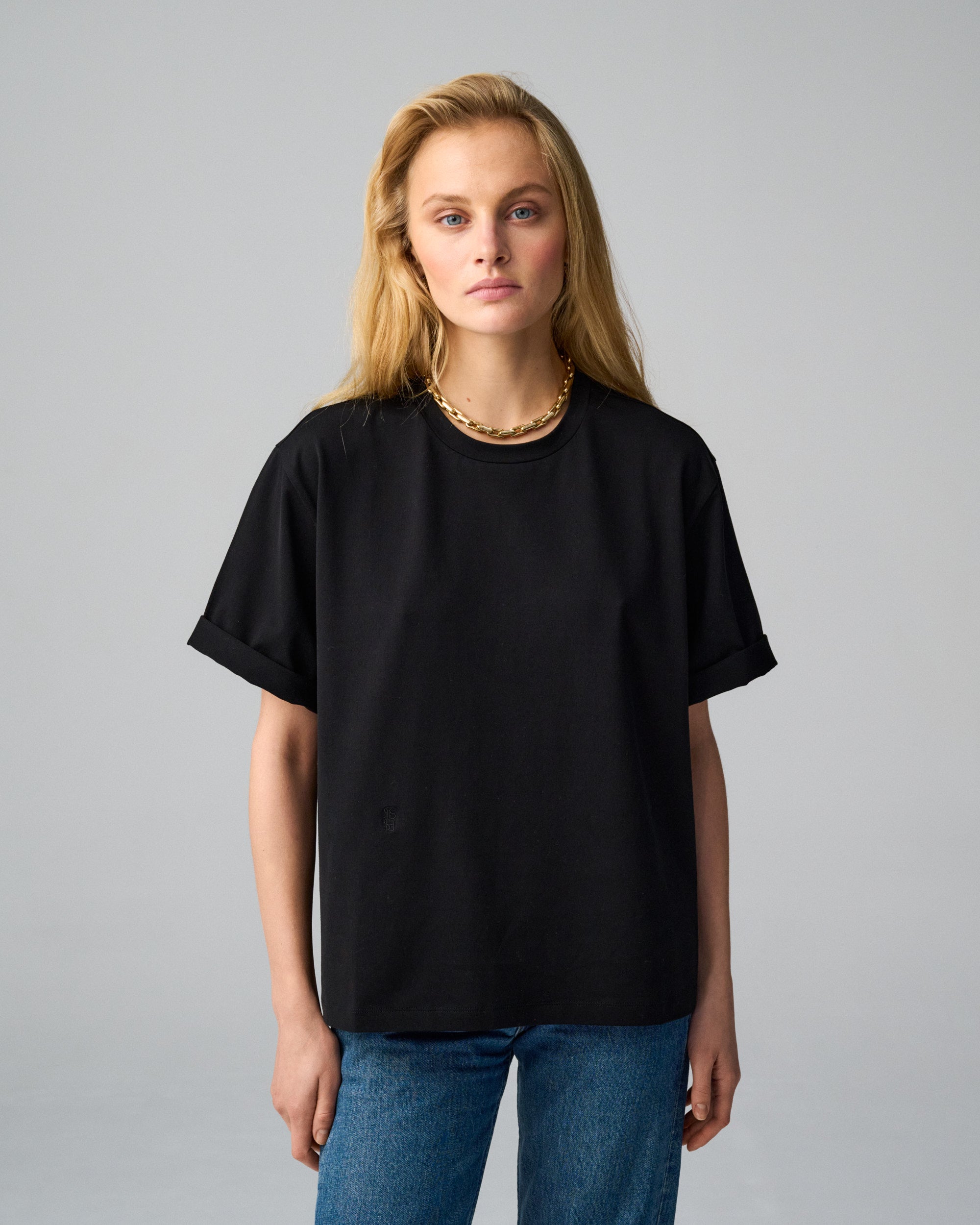  T-shirt L’Oversize en coton noir