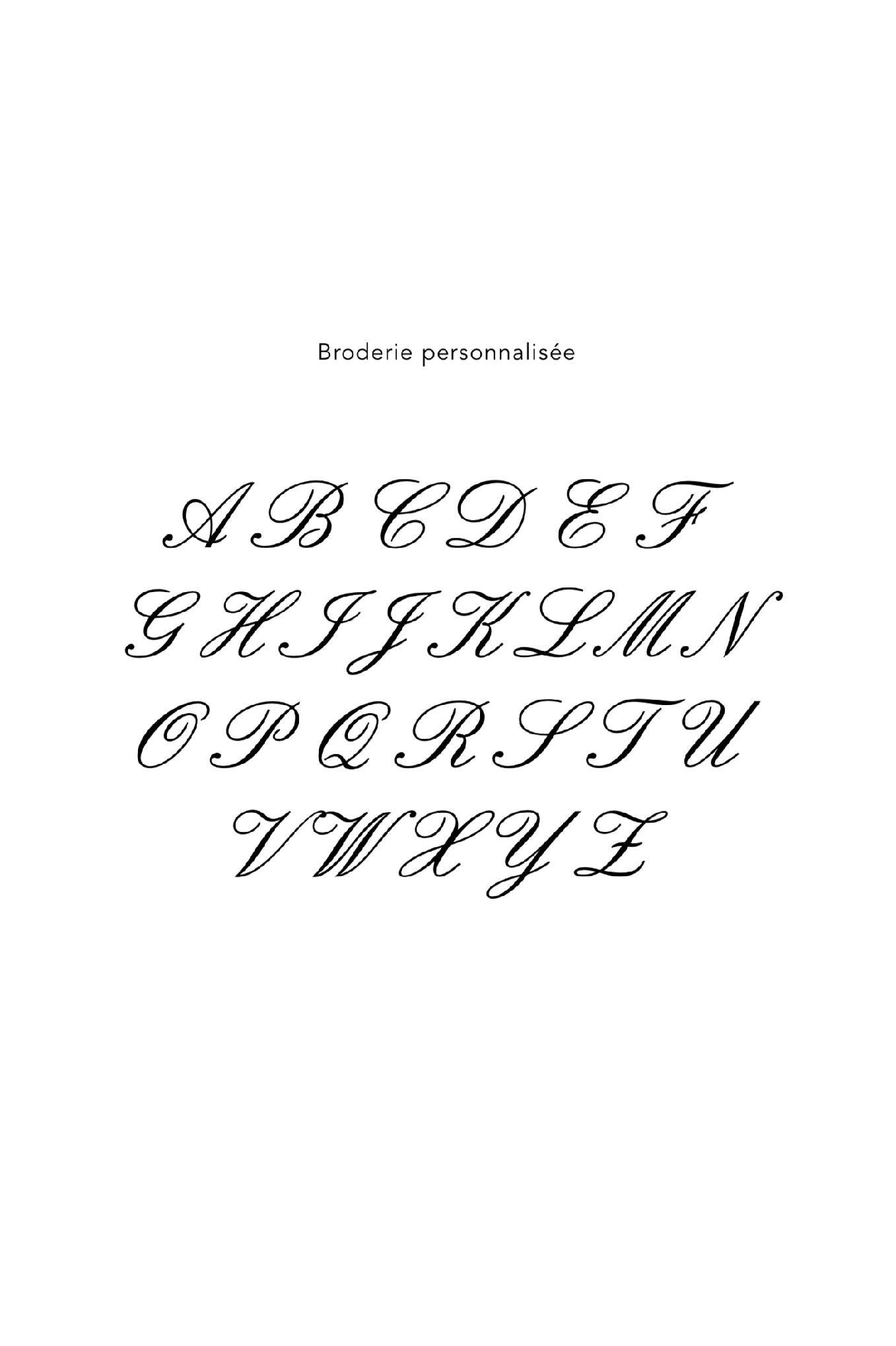 Broderie personnalisée