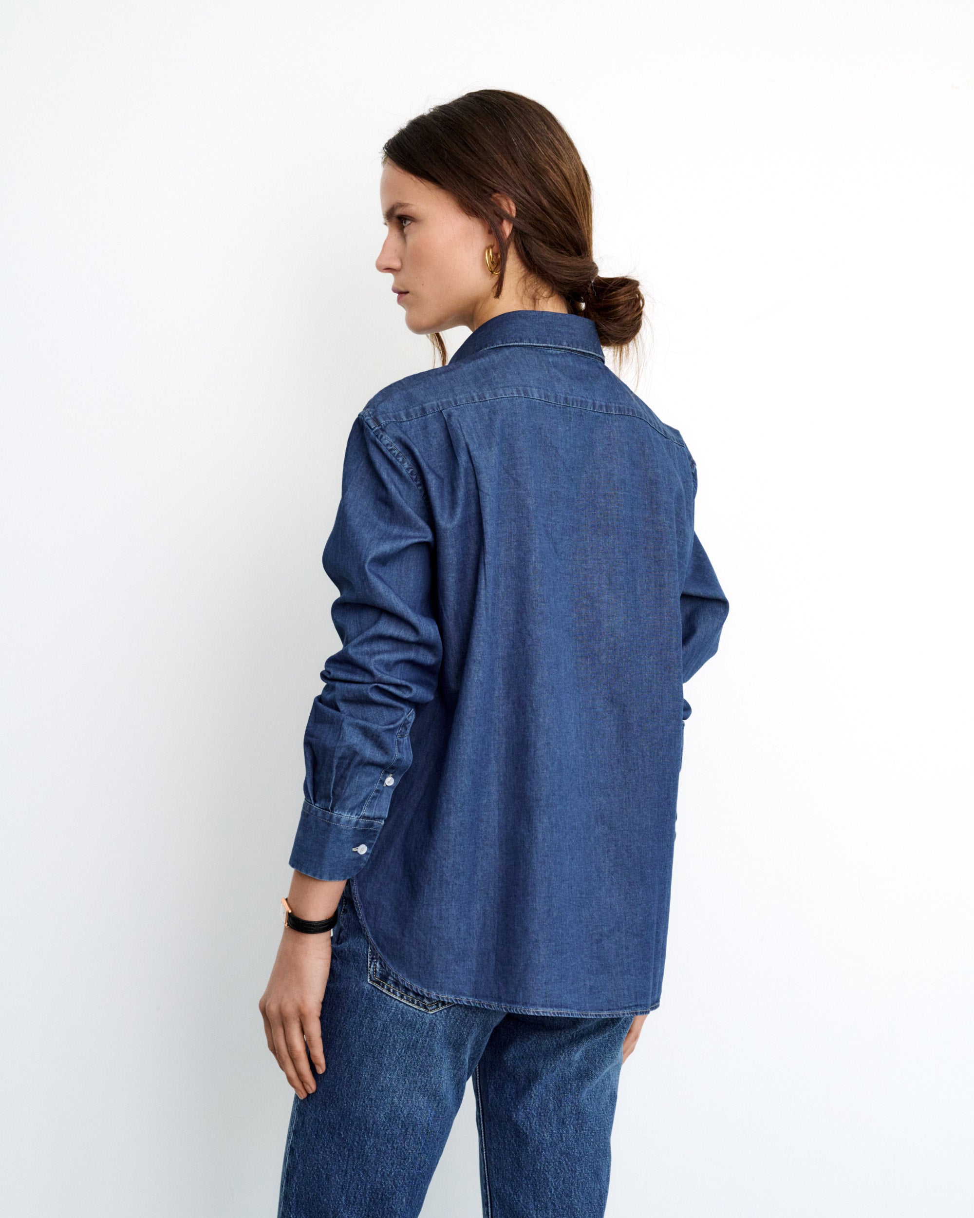 Chemise en chambray denim Esther