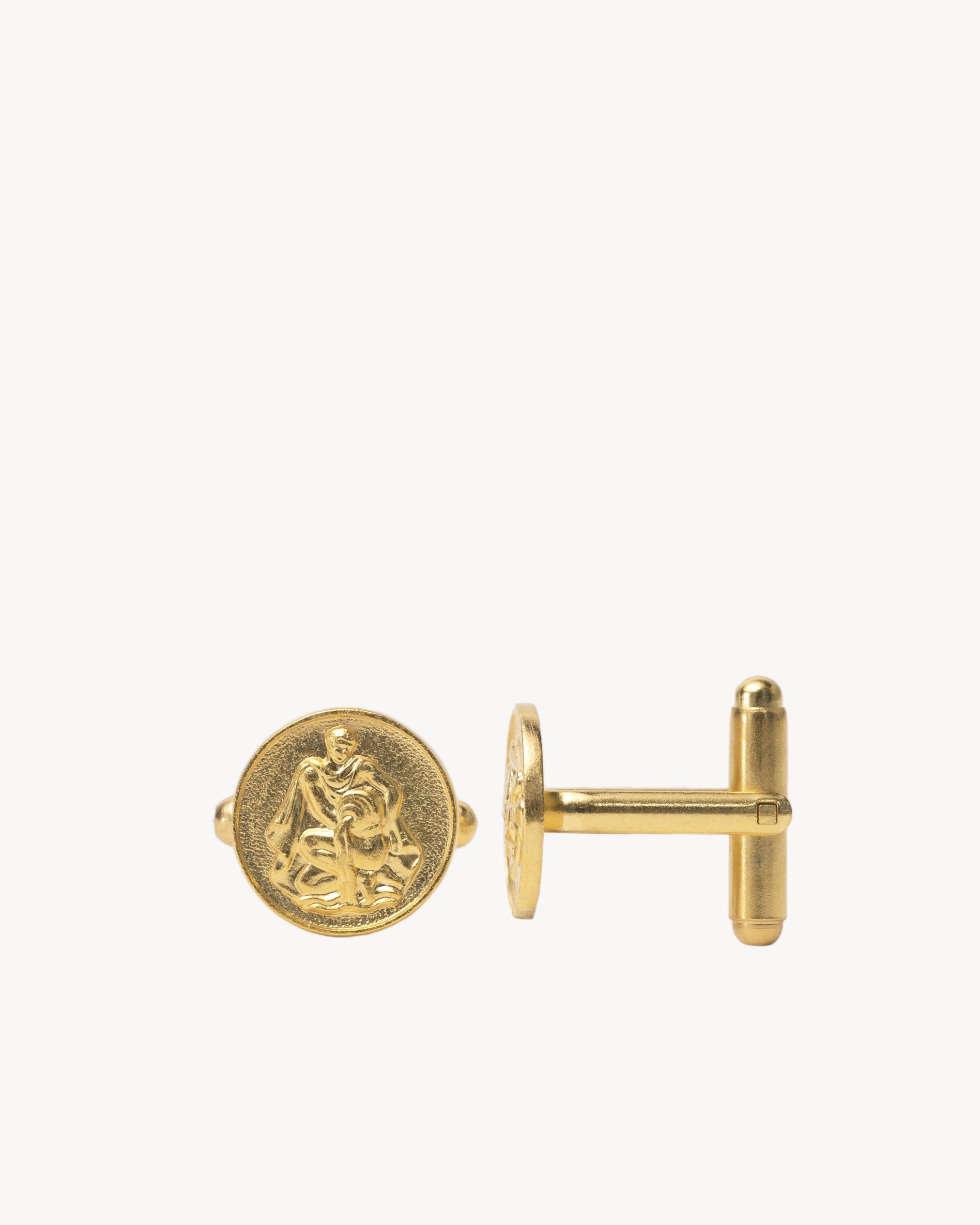 EZRA Aquarius Zodiac Cufflinks