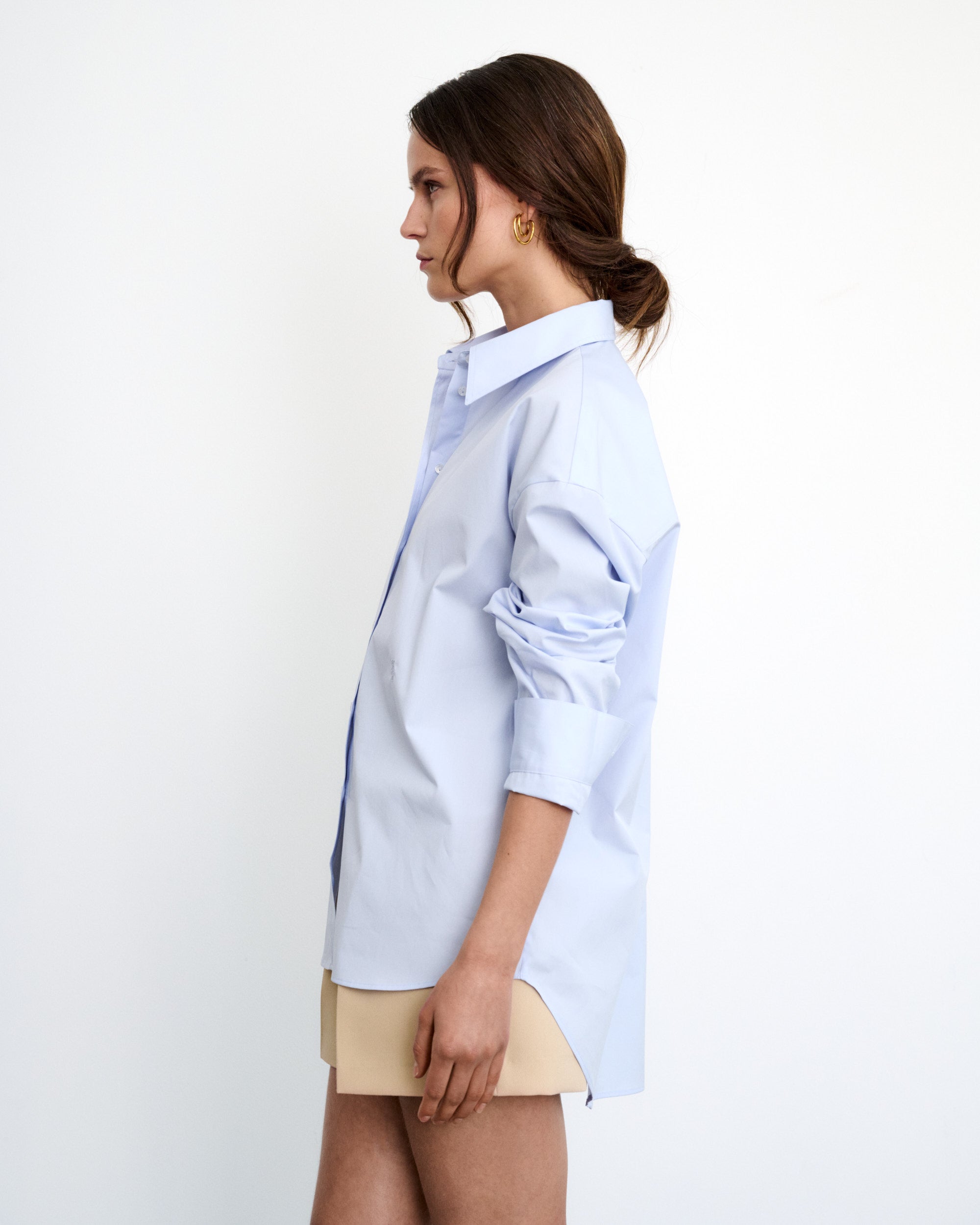 Chemise bleu ciel Kaia